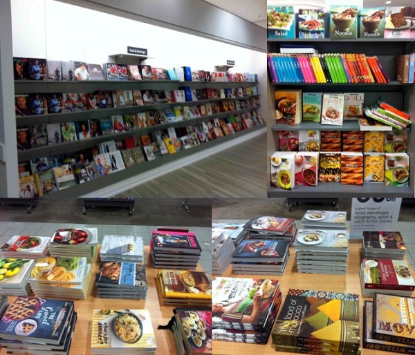 These stands were all in the one department store - all cookbooks! These stands were all in the one department store - all cookbooks!