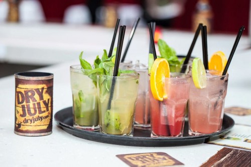Mocktails with Bundaberg ginger beer