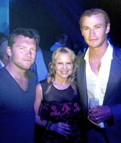 Joel Edgerton and Chris Hemsworth