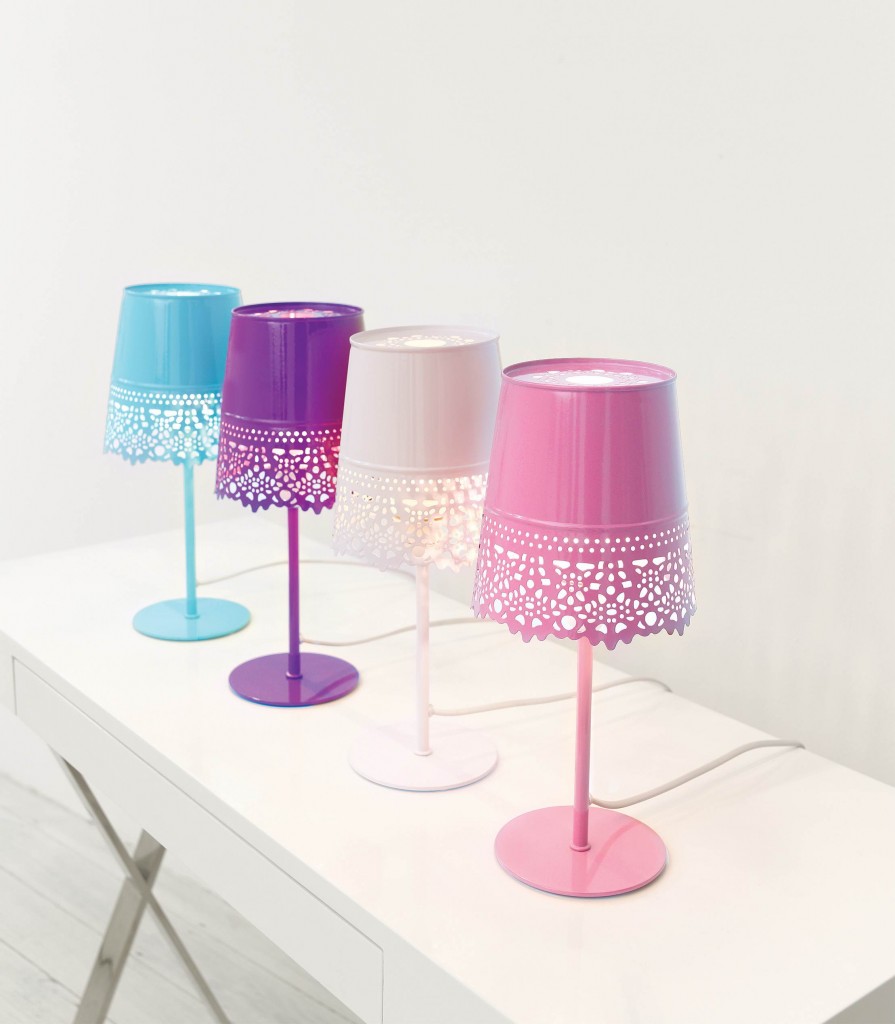 Lace lamps